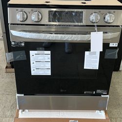 New LG Slide-In Electric Range - Financing Available 