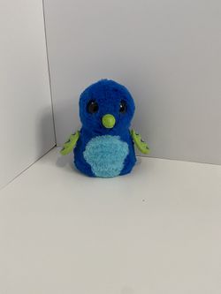 Hatchimals - Draggle - Blue Green with 2 new AA batteries