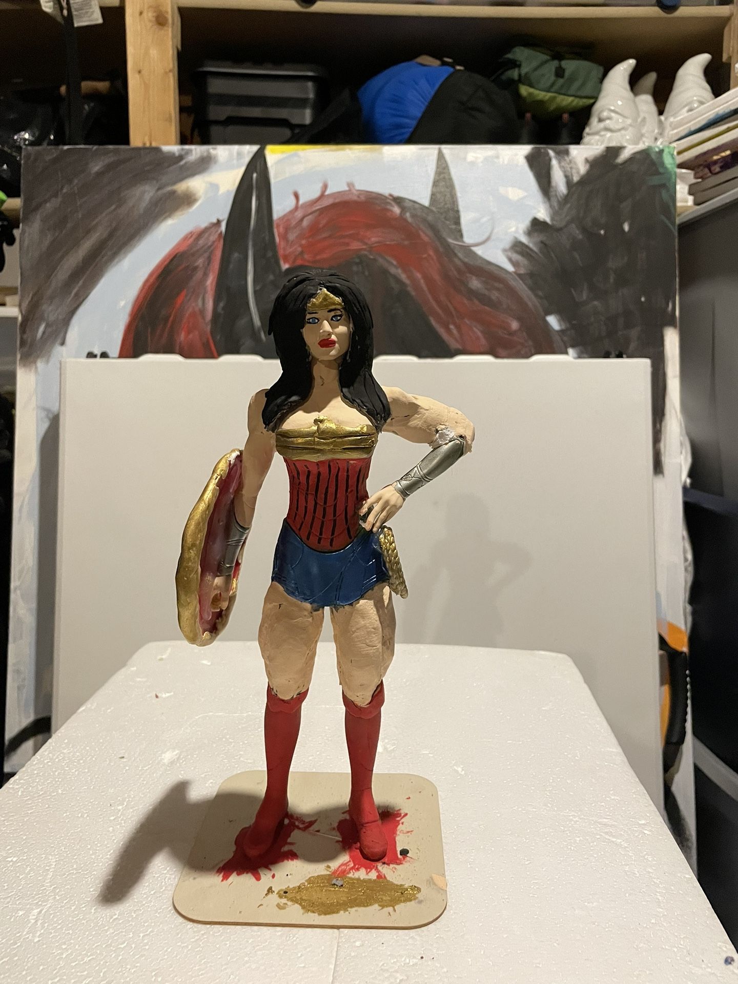 Custom Superhero Statue