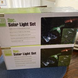 2sets Solar Birds Lights