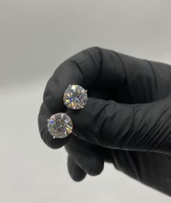 Moissanite Stud Earrings