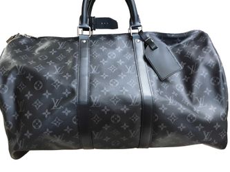 Louis Vuitton Mnv Black Purse / Handbag