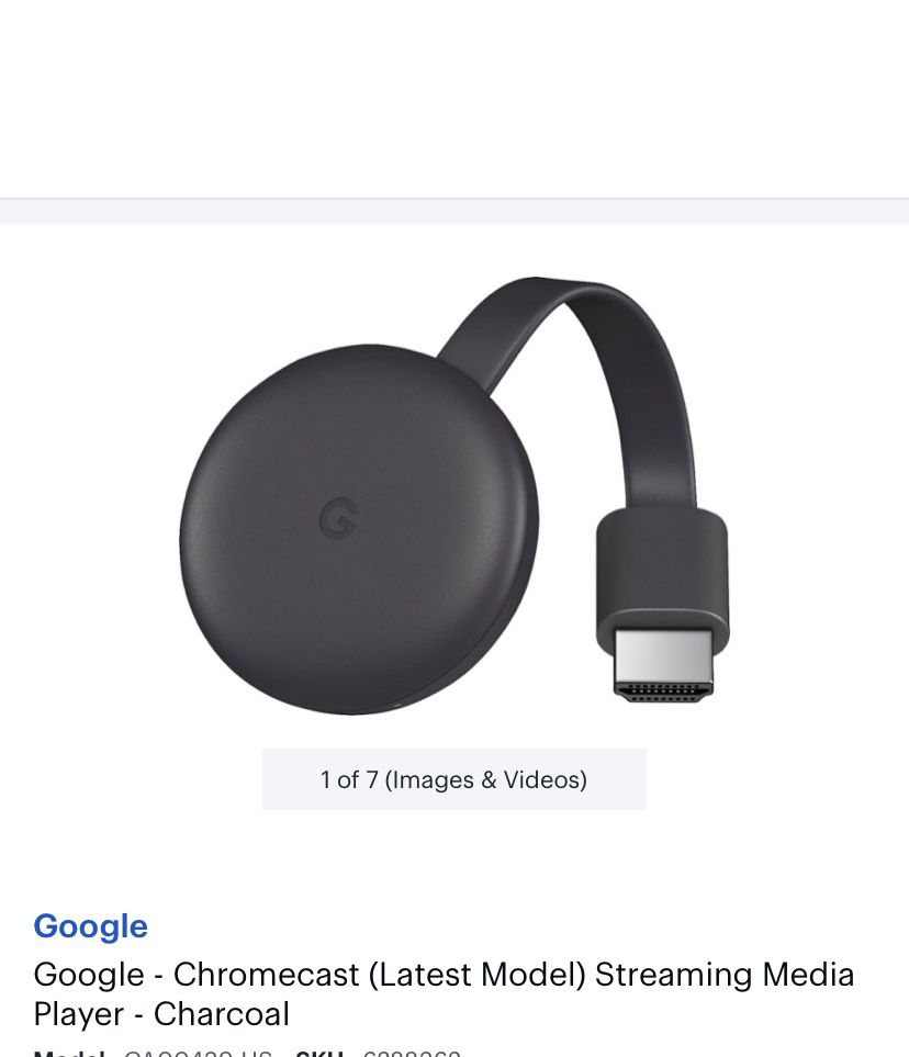 Google Chromecast NEW