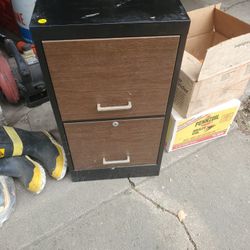 2 Drawer File Cabinet 