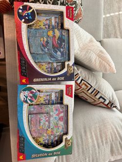 Pokémon TCG 30th Greninja ex & Sylveon ex Box Set