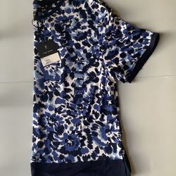 Women’s Simply Vera Vera Wang Short Sleeve Top & Bermuda Shorts Pajama Set Size S $20