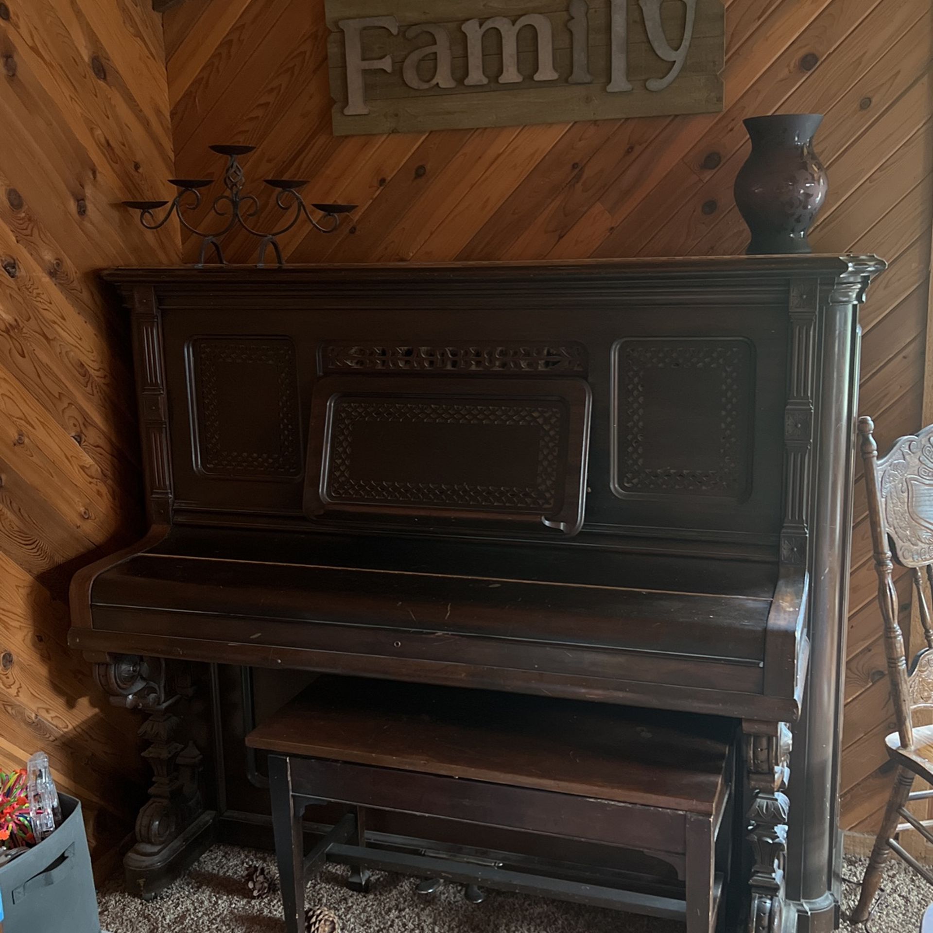 Bradbury Upright Piano