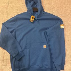 Carhartt men's hooded sweatshirt XL Blue