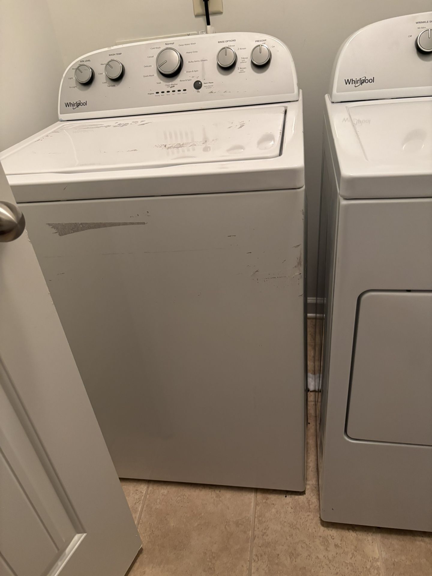 Whirlpool Washer And Dryer
