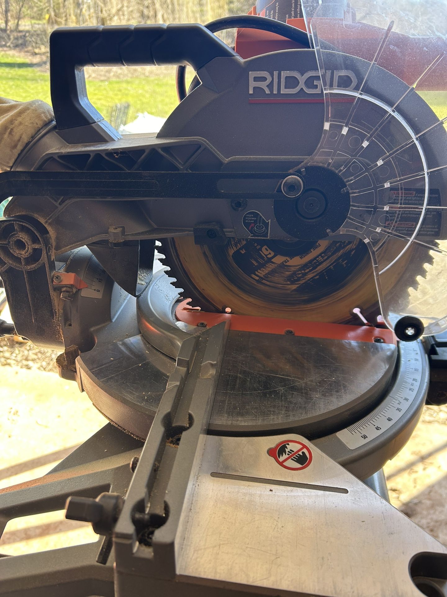 Ridgid 10 Inch Miter Comb Saw 