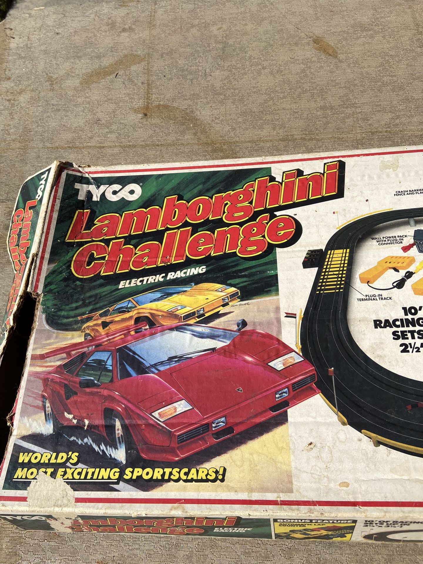 Race Track Tyco Lamborghini Challenge Tyco Lamborghini Challenge