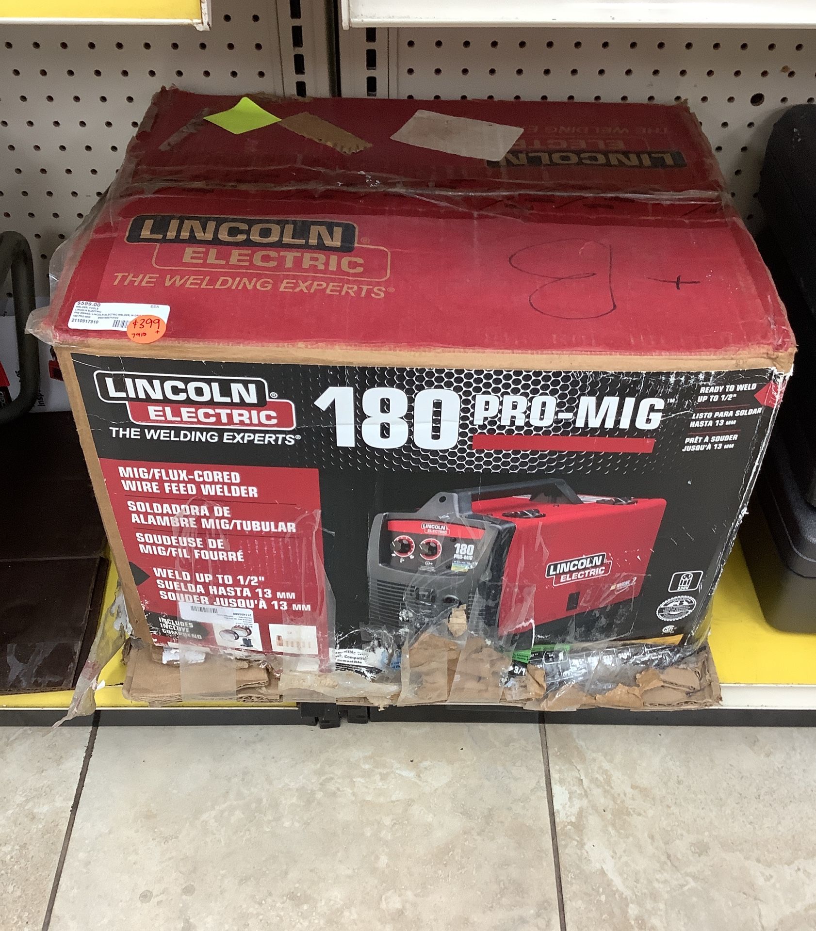 Lincoln Electric 180 Pro-Mig Welder