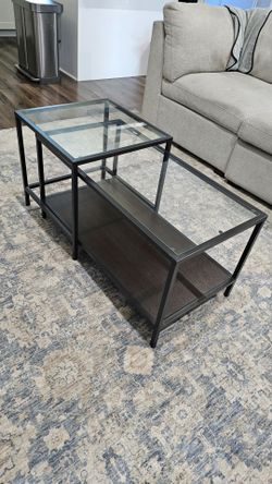 IKEA GLASS TABLE VITTSJÖ