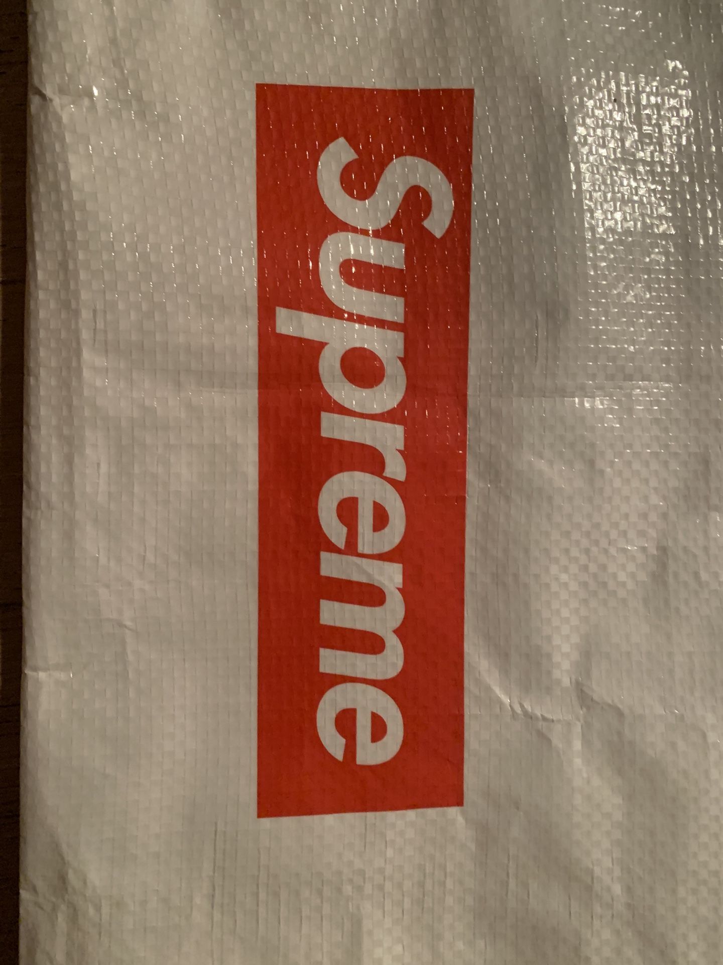 Real supreme bag not used