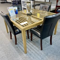 5pc Dinning Table Set $599