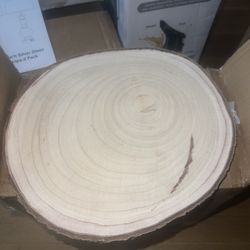 10 Pack Wood Pieces For Centerpieces 