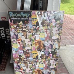 Where’s Rick And Morty Poster
