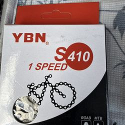 Single speed Chrome Bike chain Beach cruiser or Lowrider Bikes 