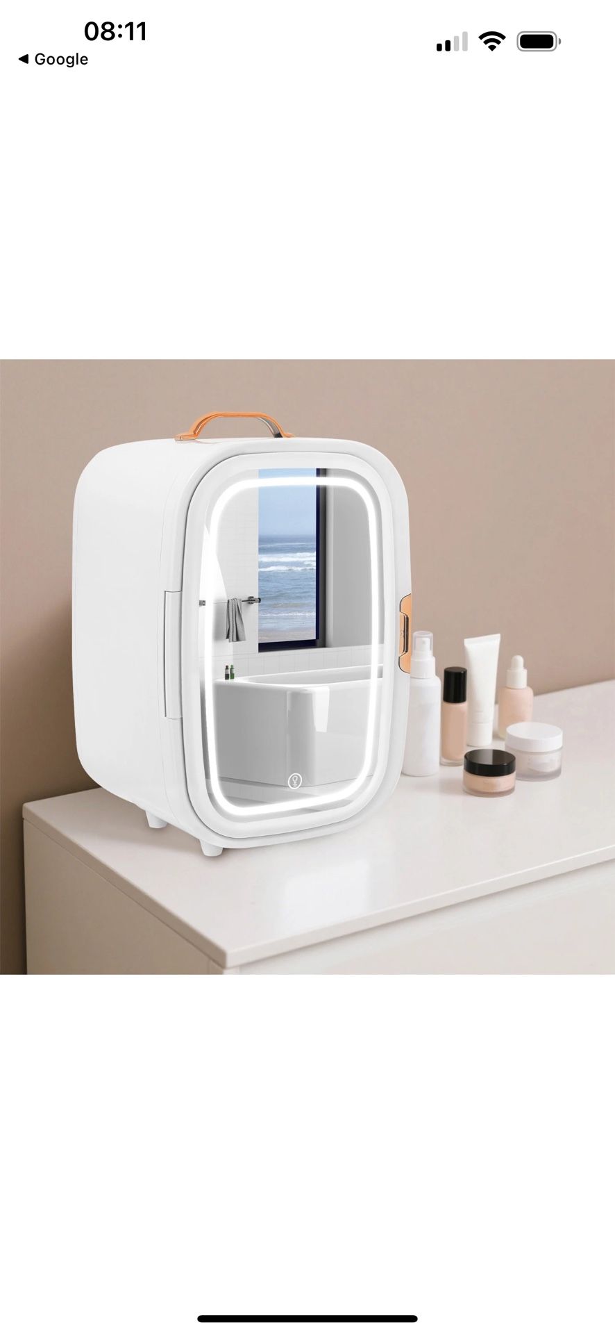 7L Mini Skincare Fridge,birthday Gift