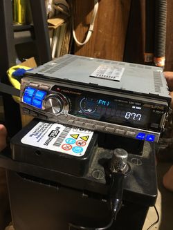 Alpine headunit radio