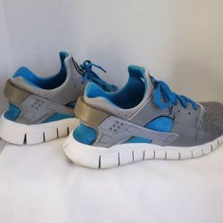 Nike Air Huarache Running Shoes Neptune Mens size 10.5 blue gray 