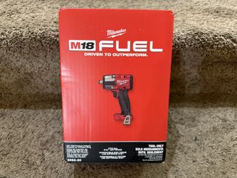 Milwaukee M18 FUEL GEN-2 18V Lithium-Ion Brushless Cordless Mid Torque 1/2 in. Impact Wrench F Ring