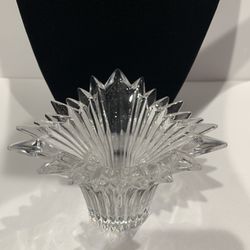 Mikasa Crystal Candle Stick Holder