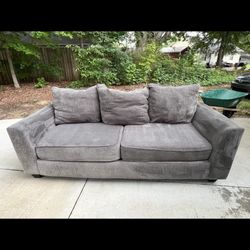 2 Grey Couches – Great Condition!