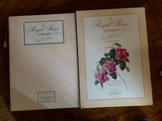 Royal Roses Of London Book Original Watercolors