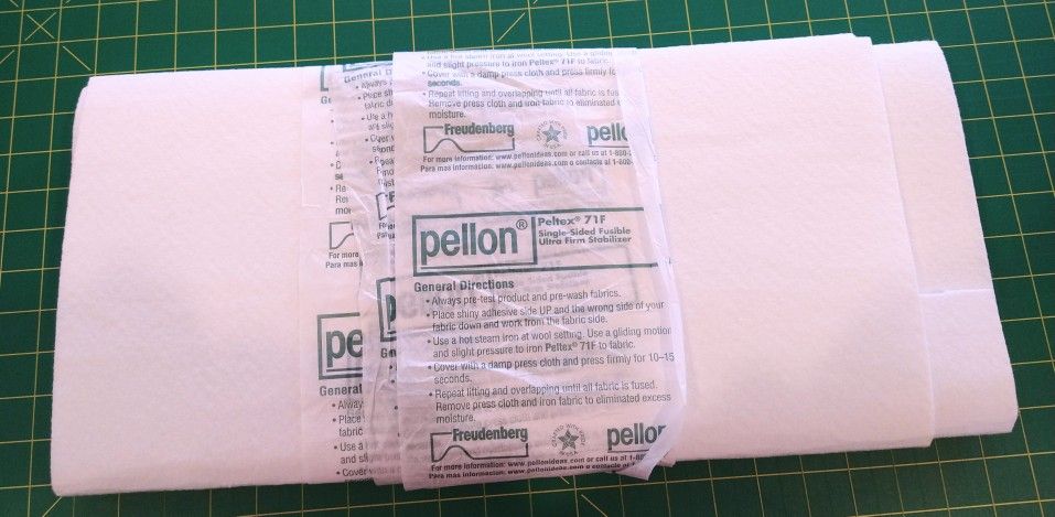 Pellon Peltex 71F One-Sided Fusible Ultra Firm Stabilizer