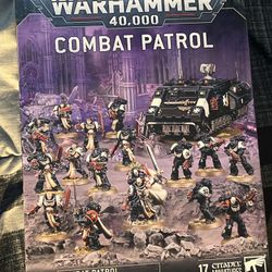 Warhammer 40K- Black Templar combat Patrol 