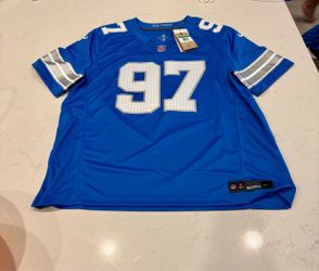 #97 Detroit Lions Authentic Aidan Hutchinson Jersey SZ XL