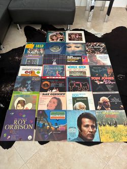 Assorted Record Albums - Original