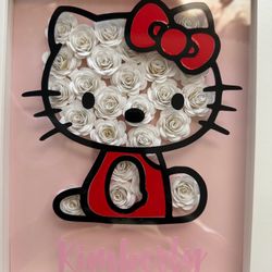 Personalized Hello Kitty Shadow Box 