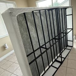 Full Size Box Spring - Metal (Cover Included)