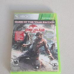 Dead Island Game Of The Year Edition GOTY Xbox 360 Video Game CIB