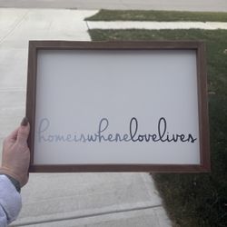 Home Is Where Love Lives Print