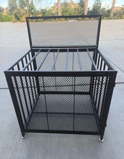 Dog Crate ($30) . With bed( $40)