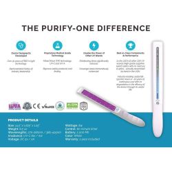 NEW SEALED Purify-ONE UV Disinfectant Wand – UVA/UVC – $199