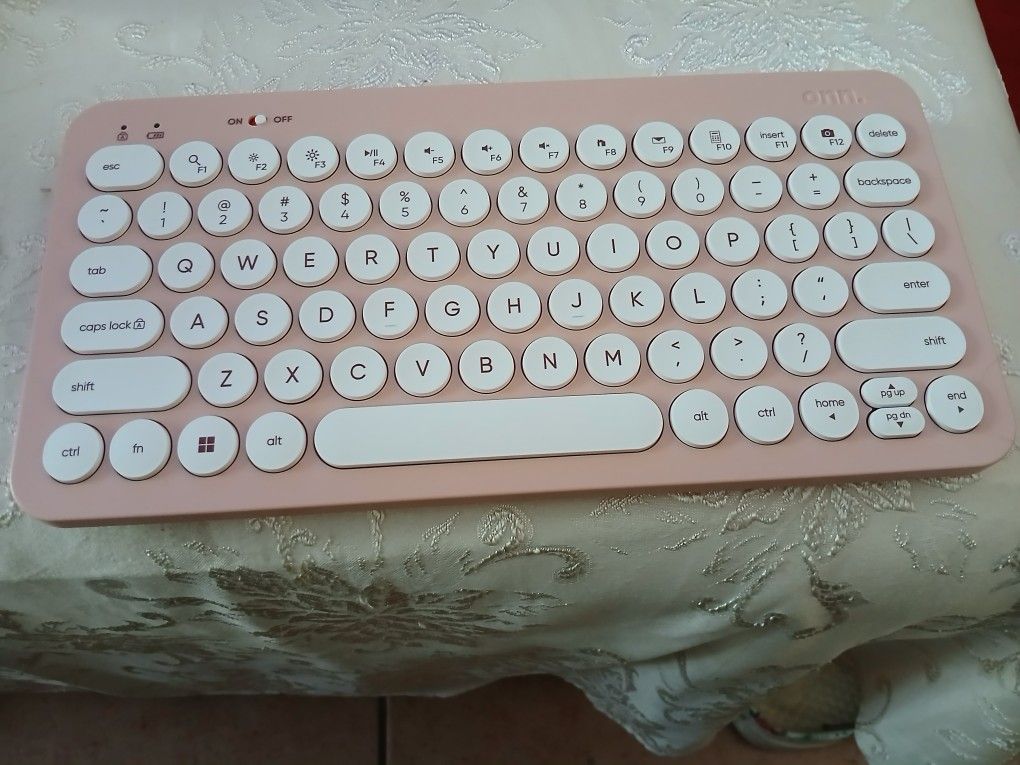Pink Wireless Keyboard