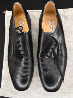 Werner Kern Tanzsport black leather dance shoes