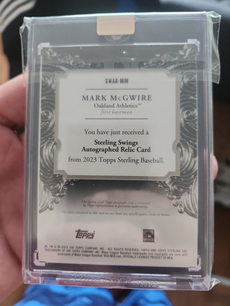 Mark McGuire Auto
