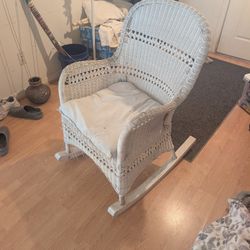 Wicker Rocking Chair