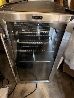 Whynter Stainless Steel Wine Cooler / Beverage Fridge – Works Perfect