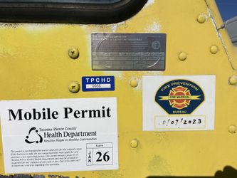 Food Truck L&I Approved