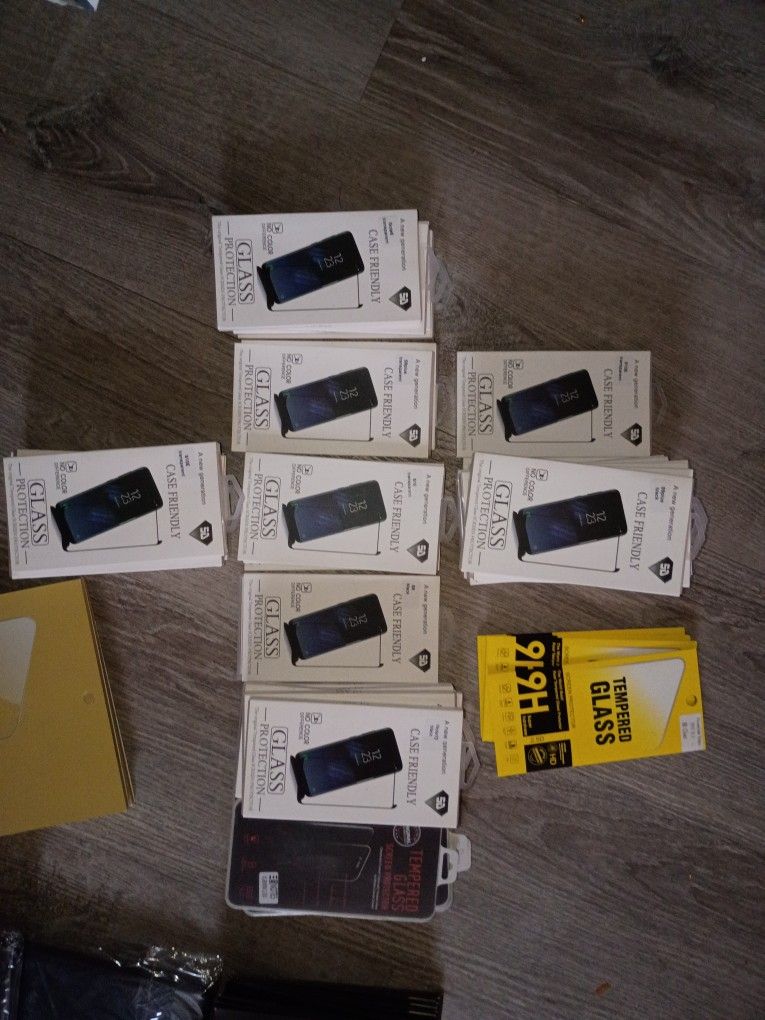 Glass protectors for phones & tablets/iPad 
Cases for tablets/iPads & Tools, Chargers, etc