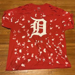 Detroit Tigers Custom Shirt Size XXL