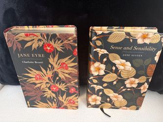 Jane Eyre & Sense and Sensibility Hardcover Books Set