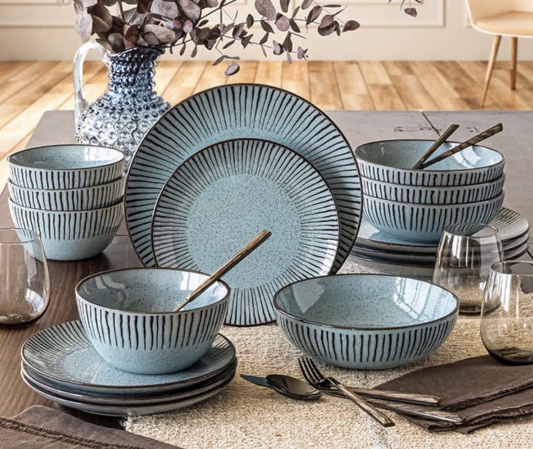 Overandback 16pc Dinnerware set Back to Origins”