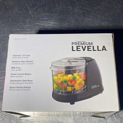 Premium Levella 1.5 Cup Food Processor PMC1568